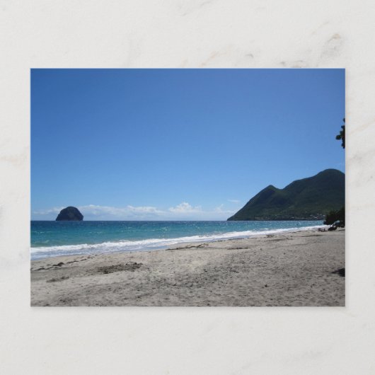 Plage du Diamant - Martinique, F.W.I. ポストカード (正面)