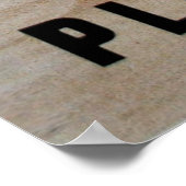 Plages de France – フランスのビーチ ポスター (角)