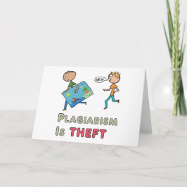 Plagiarism Is Theft カード