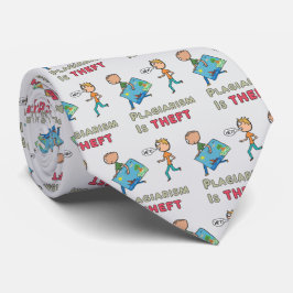 Plagiarism Is Theft ネクタイ