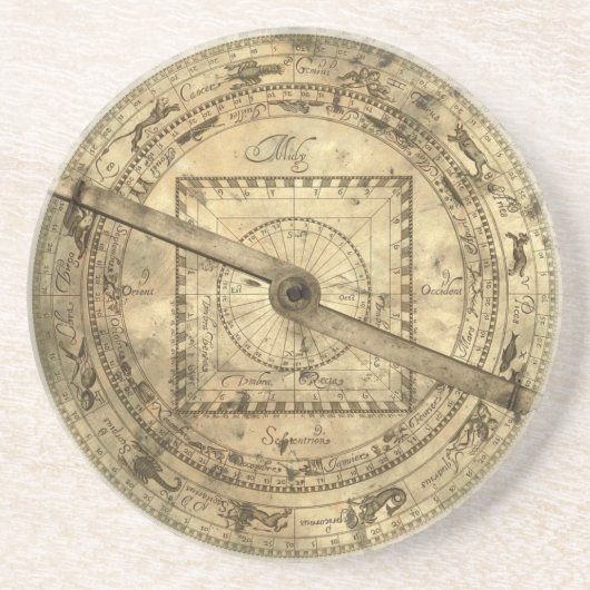 Plagogoの古さCoastrolabe コースター (正面)