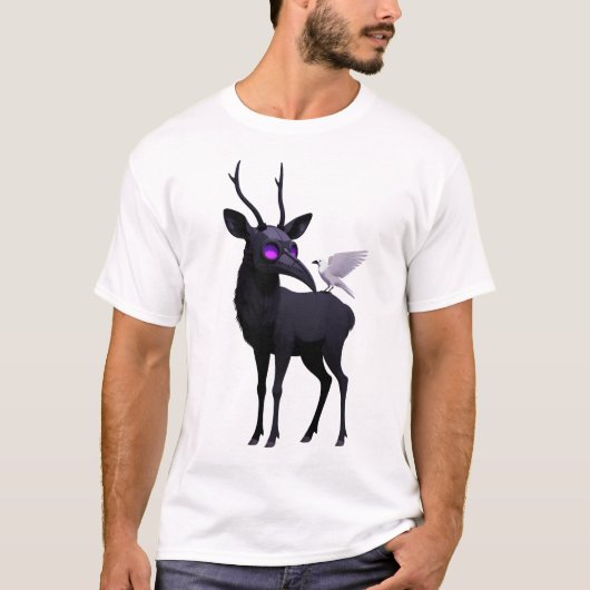 Plague Deer Mask Tシャツ (正面)