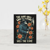 Plague Doctor The Same One Who Sells The Panic Sel カード (黄色い花)