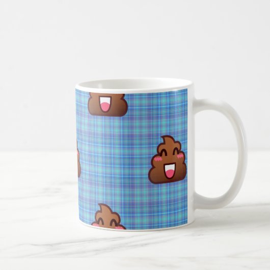 plaidウンチ絵文字 コーヒーマグカップ (右)