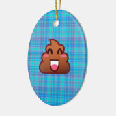plaidウンチ絵文字 セラミックオーナメント (左)
