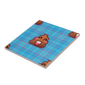 plaidウンチ絵文字 タイル (側面)