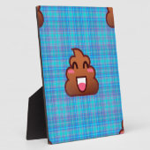 plaidウンチ絵文字 フォトプラーク (側面)