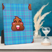 plaidウンチ絵文字 フォトプラーク (側面)