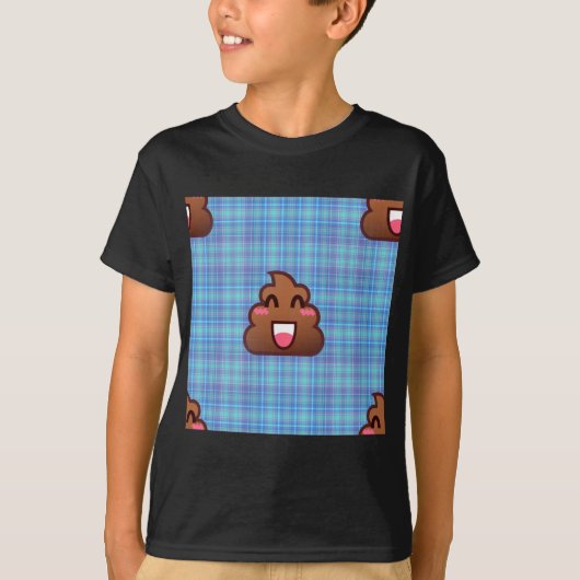 plaidウンチ絵文字 tシャツ (正面)