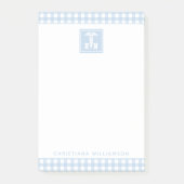 PlaidパタパーソナライズされたーンRN登録ナース ポストイット (正面)