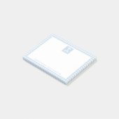 PlaidパタパーソナライズされたーンRN登録ナース ポストイット (アングル)
