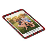 PlaidファミリーフォトクランStewartタータンチェック マグネット (右側)