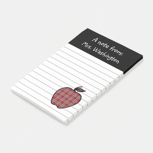 Plaid先生のApple Post It Notes ポストイット (アングル)