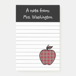 Plaid先生のApple Post It Notes ポストイット