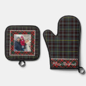 Plaid素朴 Merry Christmasの写真 鍋つかみ&鍋敷きセット (正面)