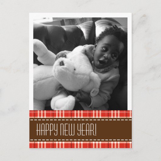 「Plaid」かわいらしフォトポストカード シーズンポストカード (正面)