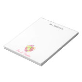 Plaid Apple Pre-K先生 ノートパッド (回転)