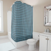 Plaid Bath Curtain Masculine Tartan Gift Idea シャワーカーテン (インサイチュ)