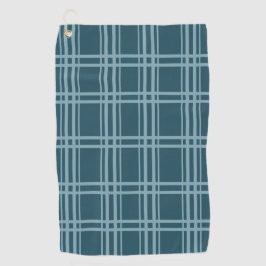 Plaid Blue ゴルフタオル