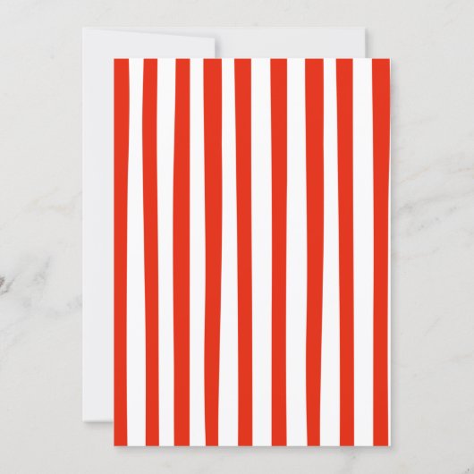 Plaid Bow Preppy Jingle and Mingle Christmas Party 招待状 (裏面)