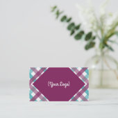 Plaid Business、3.5インチx 2.0インチ、100パック 名刺 (スタンド正面)