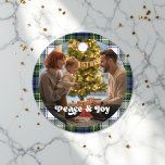Plaid Christmas Giftラベルとカスタム写真 フェイバータグ<br><div class="desc">この格子状のクリスマスプレゼントラベルであなたの休日の贈り物に暖かい個人的なtouchを追加する。クラシックタータンチェックとカスタマイズ可能なフォトプレースホルダを使用して設計さ縁どれ、共有フェスティバル応援と各プレゼンを行う完璧な方法ユニークである。家族の素晴らし贈り物、休日のパーティー、季節のお祝いのために。</div>
