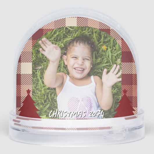 Plaid Christmas Two Photos (裏面)