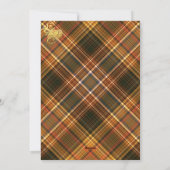 Plaid Custom Photo Christmas シーズンカード (裏面)