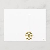 Plaid Damask Merry Christmasはがき シーズンポストカード (裏面)