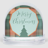 Plaid Family Christmas Photo Template (裏面)