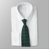 Plaid Green Blue Tartan Traditional Style Neck Tie ネクタイ (タイ)