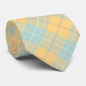 Plaid Men's Tie -春の色{S2D4a} ネクタイ (ロール)
