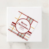 Plaid Merry Christmas Holiday フェイバータグ (インサイチュ)