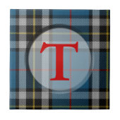 Plaid Monogram/フォトフレーム タイル (正面)