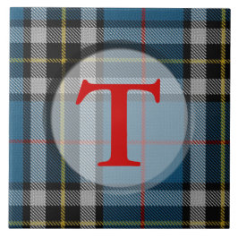 Plaid Monogram/フォトフレーム タイル