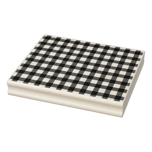 Plaid pattern Christmas ラバースタンプ (スタンプ)