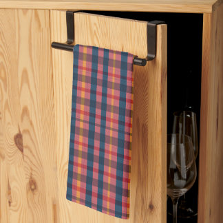 Plaid Pattern Kitchen Towel キッチンタオル