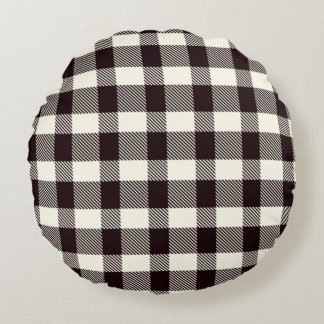 Plaid Pillow ラウンドクッション