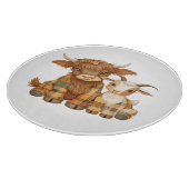 Plaid & Precious Pals カッティングボード (角)