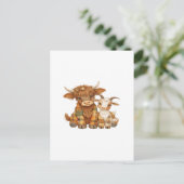 Plaid & Precious Pals ポストカード (スタンド正面)