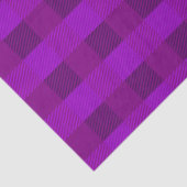Plaid Print In Purple Custom 薄葉紙 (詳細)