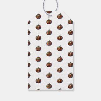 Plaid Pumpkin Halloween Gift Tag ギフトタグ
