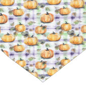 Plaid & Pumpkins ショートテーブルランナー (コーナー)