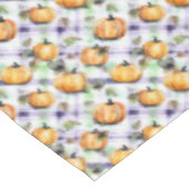 Plaid & Pumpkins テーブルクロス (アングル)