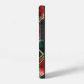 Plaid Samsung S4 phone case iPhoneケース (左側面)