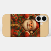 Plaid Santa Claus Christmas Design  Case-Mate iPhoneケース (裏面 (横))