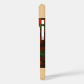 Plaid Santa Claus Christmas Design  Case-Mate iPhoneケース (裏面 / 左)