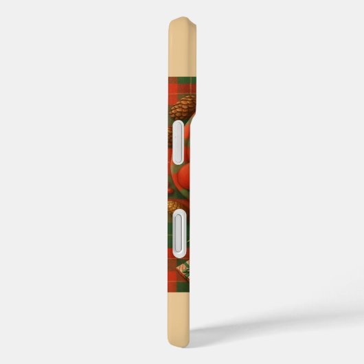 Plaid Santa Claus Christmas Design Case-Mate iPhoneケース (裏面 / 右)