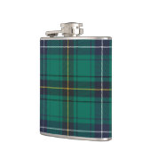 Plaid Scotish Clan Henderson Green Black Check フラスク (左)