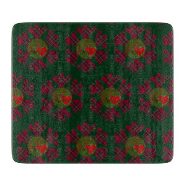 Plaid Snowflake Cutting Boards カッティングボード